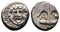 Ancient Thracian silver coin from Apollonia Pontika - 5th to 4th Century BC