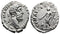 Ancient Roman coin of Commodus AR silver denarius - Genius