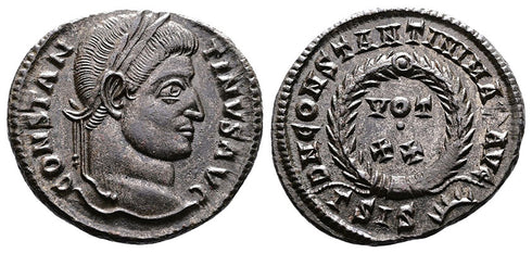 Ancient Roman coin of Constantine I - DN CONSTANTINI MAX AVG VOT XX - Siscia