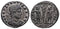 Ancient Roman coin of Constans as Caesar - GLORIA EXERCITVS - Siscia