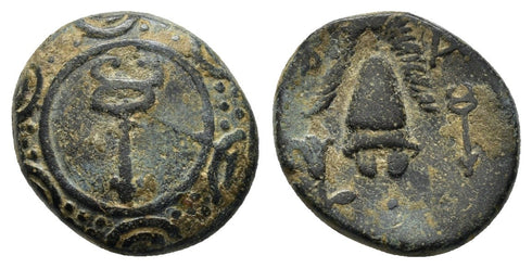 Ancient Greek bronze coin of Alexander III "The Great"