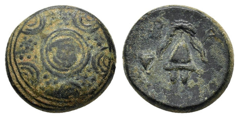 Ancient Greek bronze coin of Alexander III "The Great"