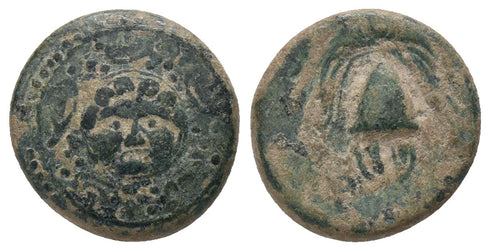 Ancient Greek bronze coin of Alexander III "The Great"
