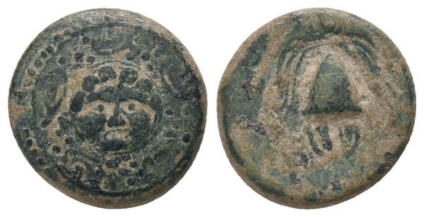 Ancient Greek bronze coin of Alexander III "The Great"