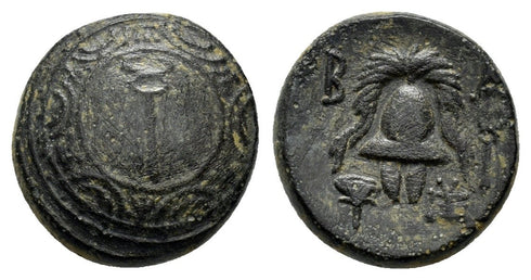 Ancient Greek bronze coin of Alexander III "The Great"