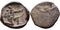 Ancient Phoenician silver coin from Sidon - Archaemenid King and Galley - 4th Century BC