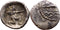 Ancient Phoenician silver coin from Sidon - Great King and Galley - 5th to 4th Century BC