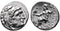 Ancient Greek silver coin of Alexander III The Great drachm - Abydos Mint