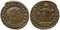 Roman coin of Constantine I - SOLI INVICTO COMITI - Treveri