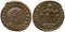 Roman coin of Constantine I - SOLI INVICTO COMITI - Treveri