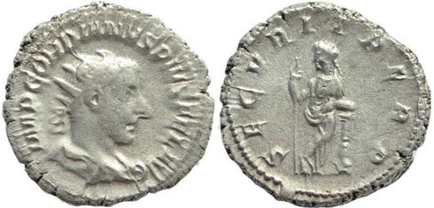 Gordian III AR silver antoninianus - SECVRIT PERP