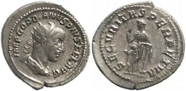 Gordian III 238-244AD Antoninianus - SECVRITAS PERPETVA