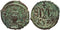 Byzantine coin of Heraclius 610-641 AD AE Follis - Cyzicus