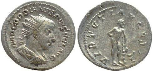 Gordian III AR silver antoninianus - VIRTVTI AVGVSTI