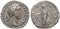 Ancient Roman coin of Antoninus Pius AR silver denarius - COS IIII