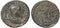 Roman silvered coin of Licinius II - PROVIDENTIAE CAESS - Nicomedia