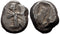 Ancient Persian silver coin - Achaemenid Empire. Time of Darius I to Xerxes II 485-420 BC.