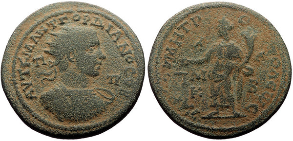 HUGE Ancient Roman Provincial coin of Gordian III - Minted in Tarsus, Cilicia