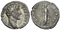 Ancient Roman coin of Marcus Aurelius AR silver denarius - TR POT III COS II