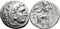 Ancient Greek silver coin of Alexander III 'The Great' - Lampsakos mint - Struck under Leonnatos, Arrhidaios, or Antigonos I Monophthalmos