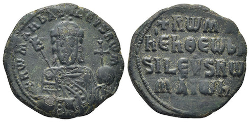 Byzantine coin of Romanus I Lecapenus 920-944 AD - Minted in Constantinople