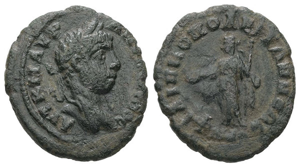 Ancient Roman Provincial coin of Elagabalus minted in Philippopolis, Thrace