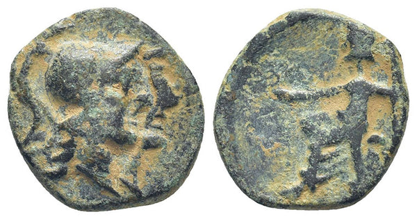 Ancient Greek coin minted in Attaleia, Pamphylia 2nd-1st centuries BC