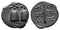 Ancient Greek coin from Dioskourias, Colchis - Time of Mithradates VI Eupator (Circa 105-90 BC)