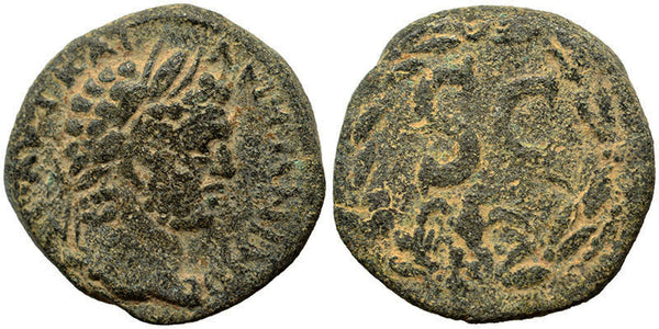 Ancient Roman Provincial Coin of Caracalla minted in Seleucis and Pieria, Antioch, Syria