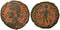 Ancient Roman coin of the Emperor Procopius - Usurper 365-366 AD