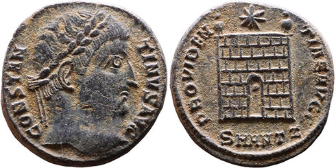 Ancient Roman coin of Constantine I minted in Antioch - Campgate