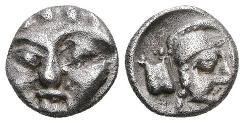 Ancient Greek silver coin from Selge, Pisidia Circa 300-190 BC