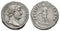 Ancient Roman silver denarius of Hadrian minted in Rome - TELLVS STABIL - Scarce!