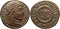 Ancient Roman coin of Constantine I The Great 307-337AD minted in Aquileia