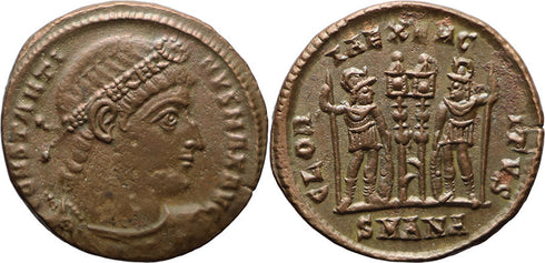 VF/EF+ Ancient Roman coin of Constantine I minted in Antioch