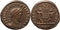 Ancient Roman coin of Constantius II minted in Antioch - GLORIA EXERCITVS