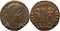 VF+ Ancient Roman coin of Constantine I minted in Antioch - GLORIA EXERCITVS