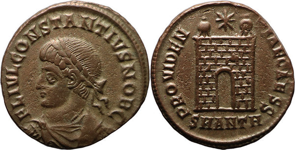 Ancient Roman coin of Constantius II minted in Antioch - Campgate