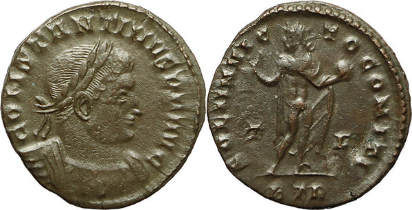 Ancient Roman coin of Constantine I The Great minted in Treveri