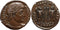 Ancient Roman coin of Constantine I minted in Antioch - GLORIA EXERCITVS