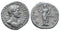 Ancient Roman silver denarius of Hadrian minted in Rome