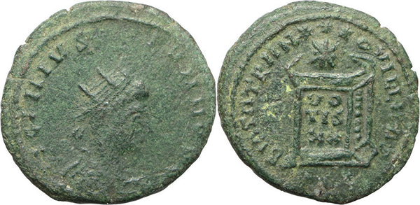 Ancient Roman coin of Licinius II as Caesar minted in Lyons