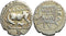 Ancient Greek silver coin minted in Apollonia, Illyria