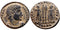 Ancient Roman coin of Constantine I minted in Antioch - GLORIA EXERCITVS