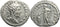 EF+ Ancient Roman silver denarius of the Emperor Septimius Severus struck in Rome