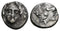 Ancient Greek silver coin from Selge, Pisidia Circa 350-300 BC