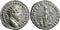 EF+ Ancient Roman silver coin of the Emperor Marcus Aurelius minted in Rome