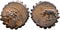 Ancient Greek coin of the Seleukid King Antiochos VI Dionysos