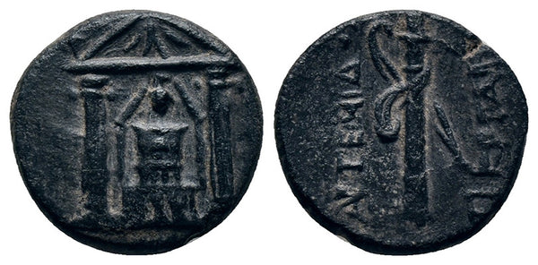 Ancient Greek coin minted in Perge, Pamphlyia in the 3rd Century BC