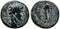 Ancient Roman Provincial coin of Augustus minted in Laodicea ad Lycum, Phrygia